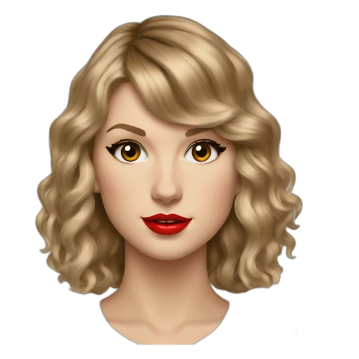 Taylor Swift painting  sticker