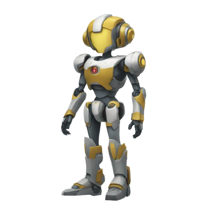 a medabot full body sticker