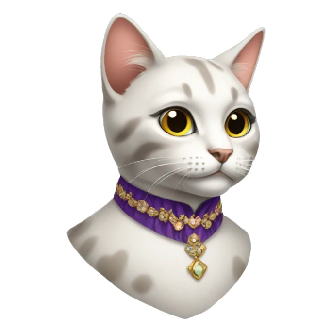 Fancy cat  sticker