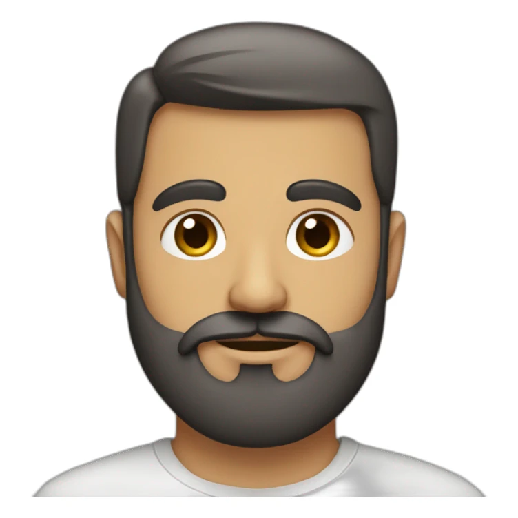 homme marocain grosse barbe sticker