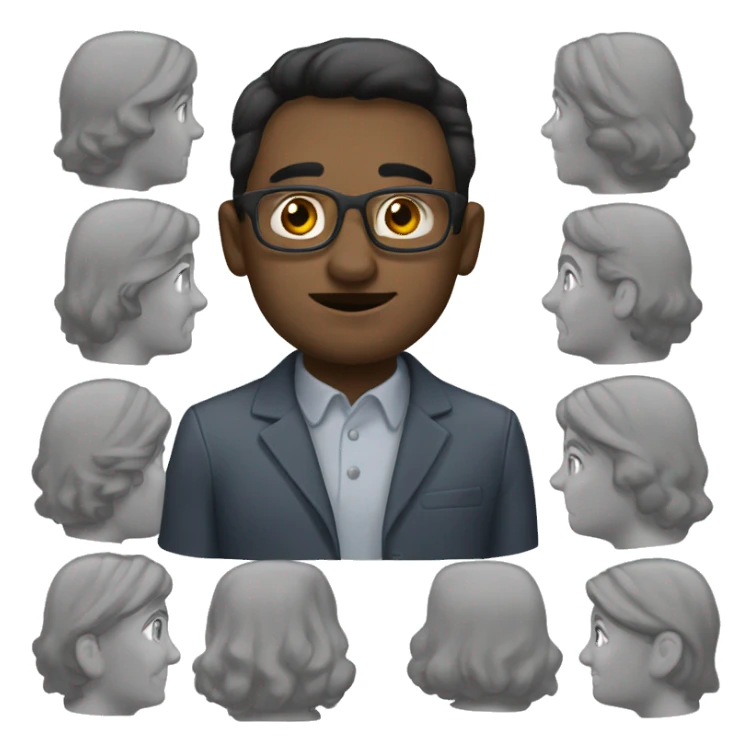 Собака сидит за ноутбуком sticker