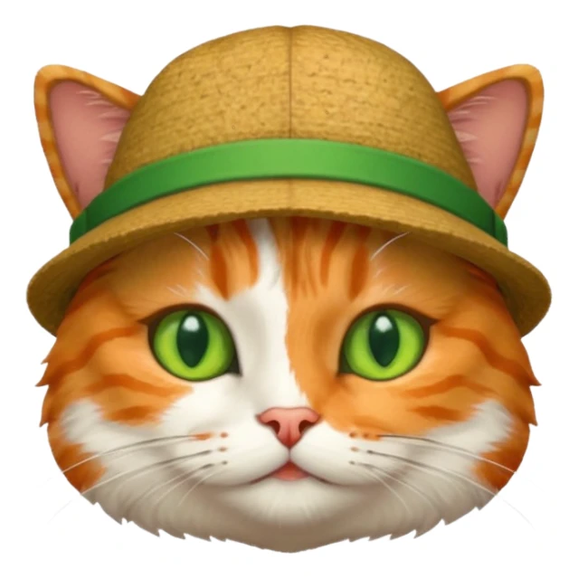 cat with hat sticker