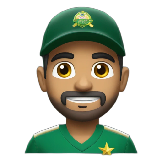 Babar Azam sticker