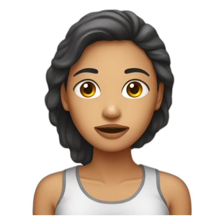 woman menstruation sticker