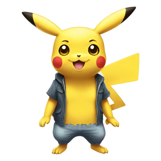 Pikachu-Pokémon full body sticker