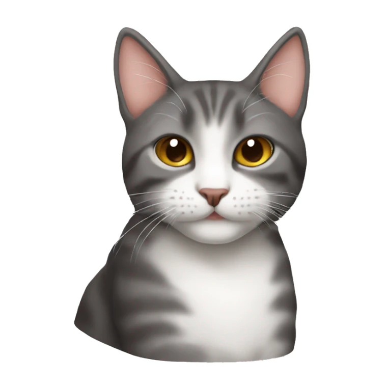 Gato a fazer coco sticker