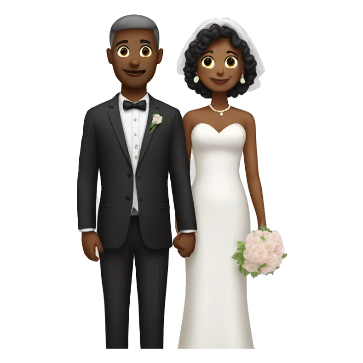 couple married sticker