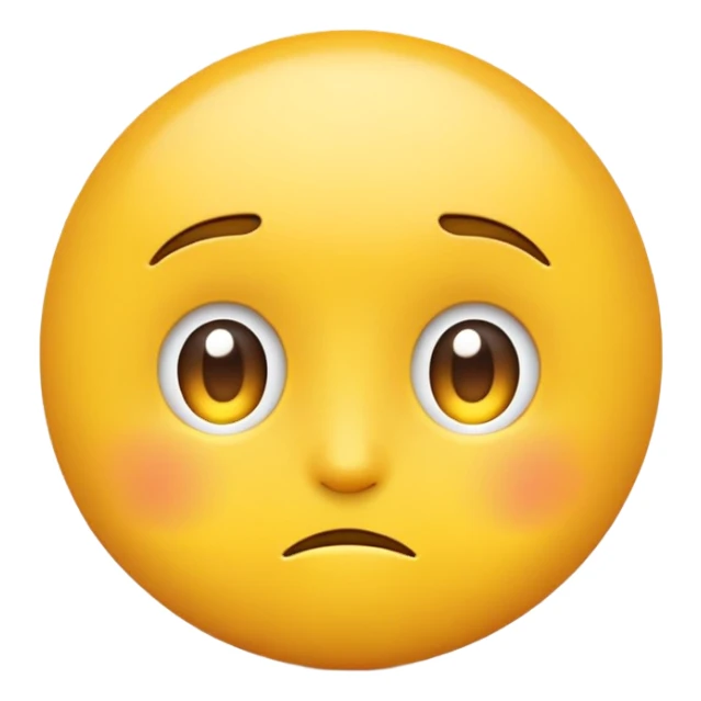 Side eye yellow emoji sticker