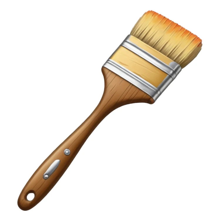 painting brush sticker