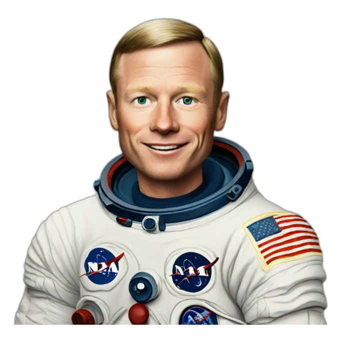 neil armstrong sticker