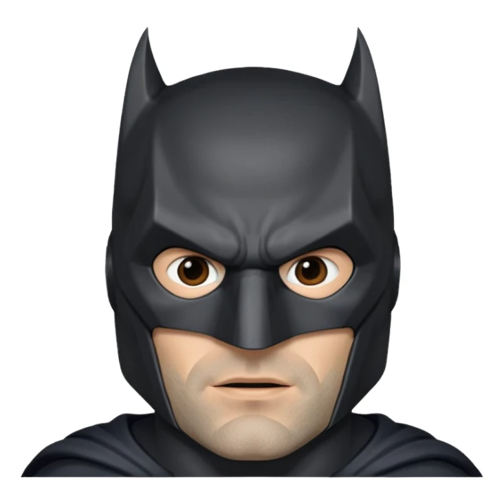 ben affleck batman with mask sticker