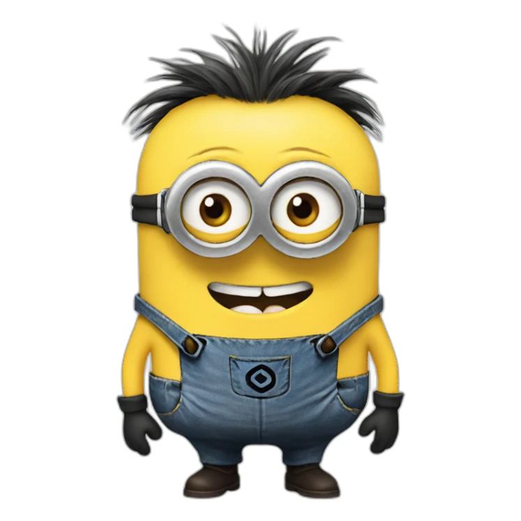 Minion raivoso sticker