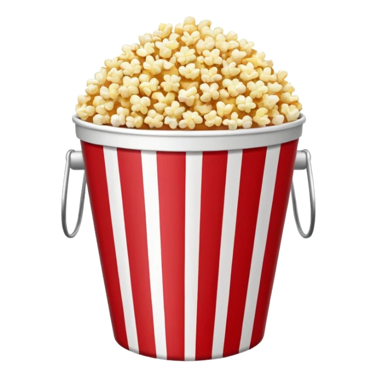 Popcorn bucket sticker