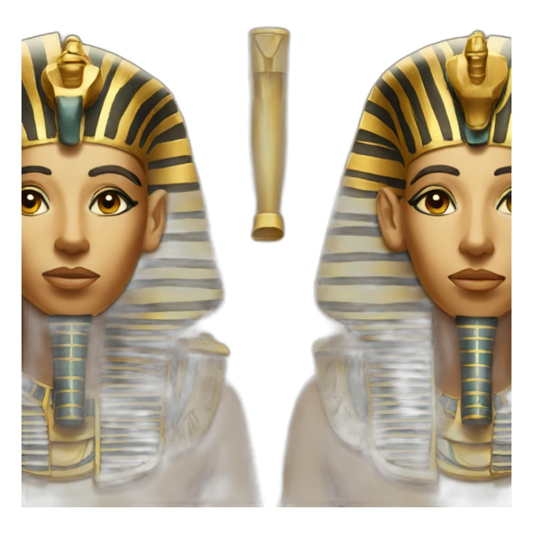 Egyptian pharaoh sticker