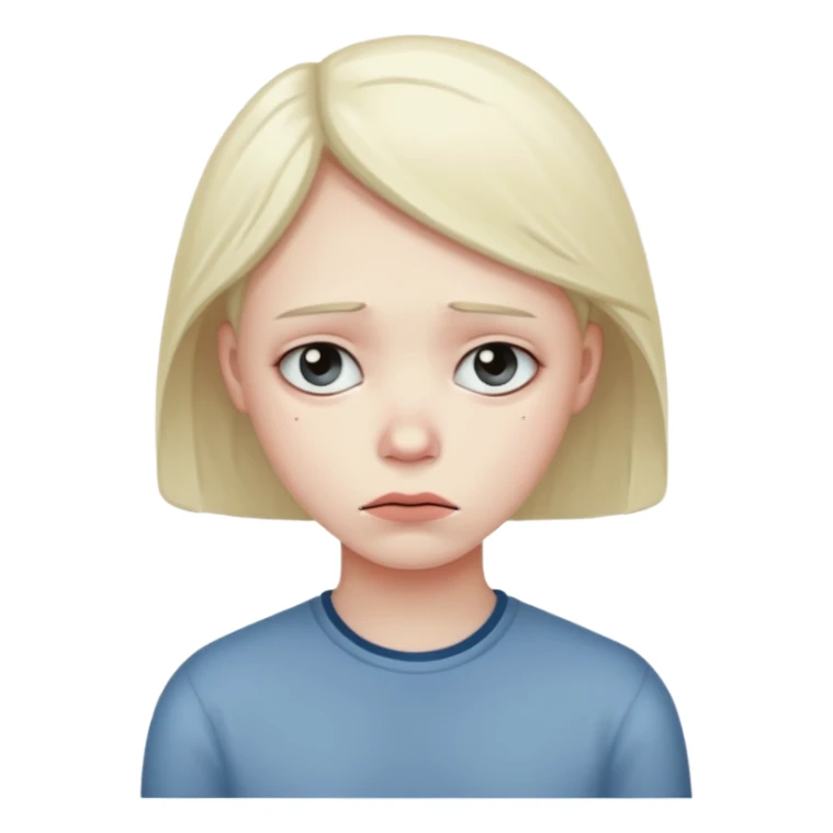 Con sueño triste sticker