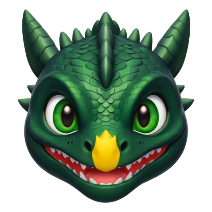 Toothless face from how to train your Dragon sticker