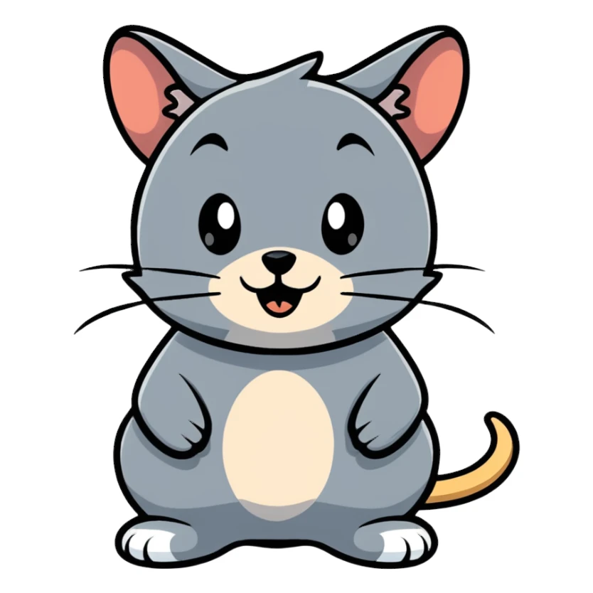 Tom and Jerry friends sticker