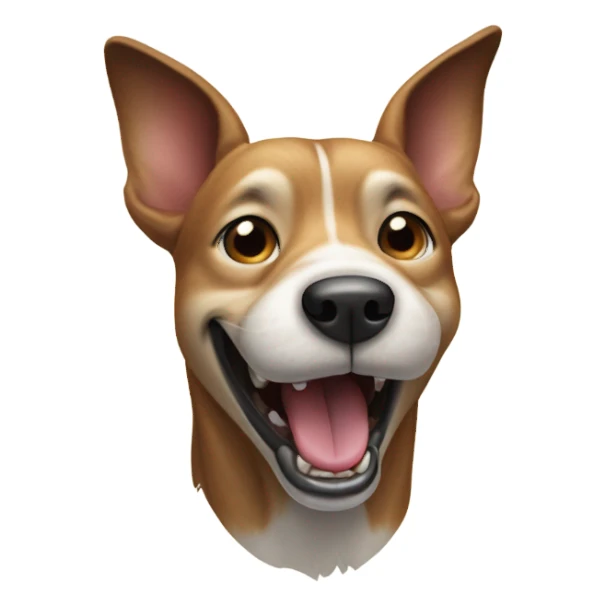 Dog hollowing  sticker