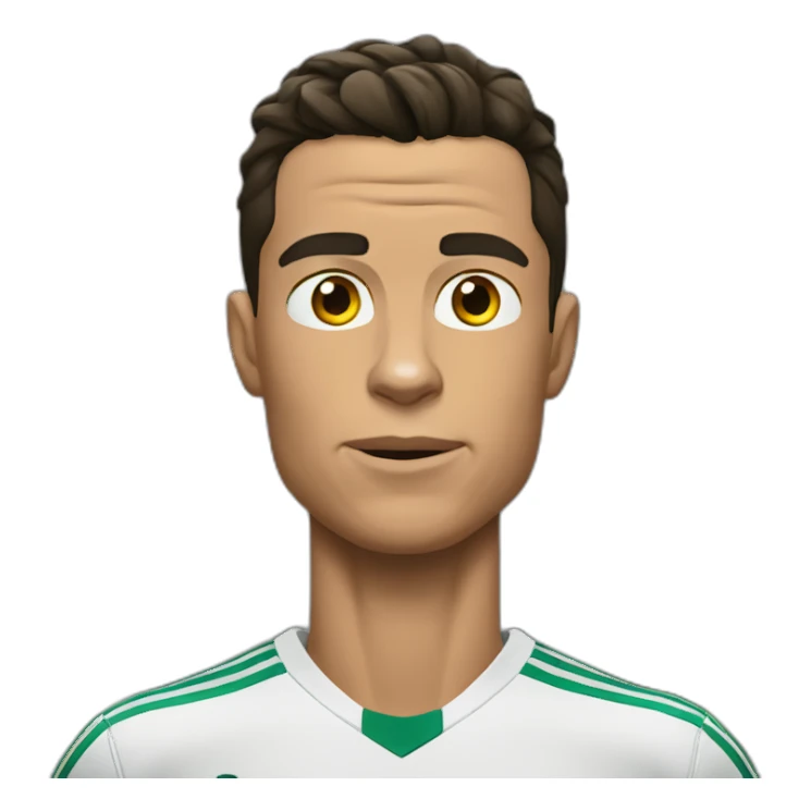 cristiano ronaldo, triste  sticker