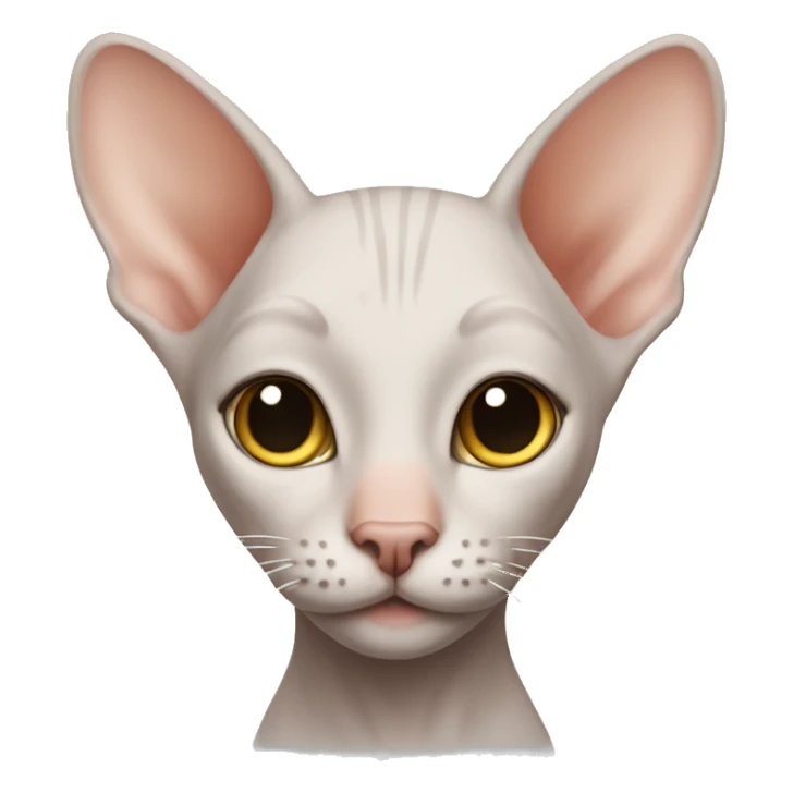 Hairless cat ￼ sticker