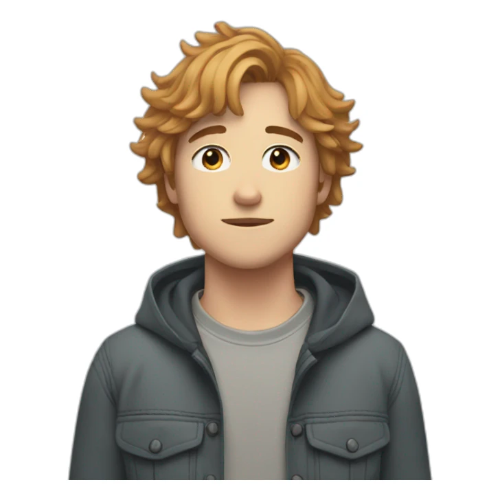 Charlie in heartstopper sticker