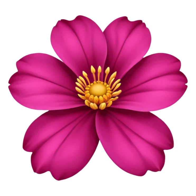 DARK PINK FLOWER sticker