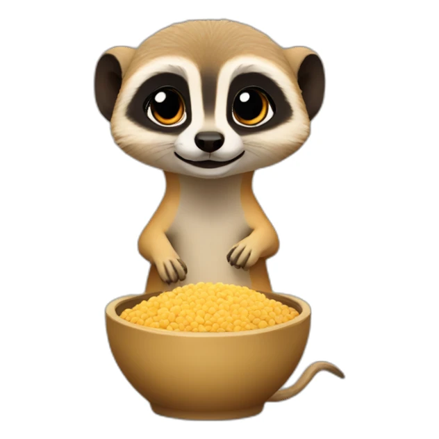 meerkat-with-wok sticker