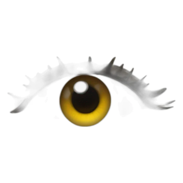eye-with-eyelash sticker