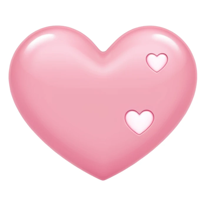 Light pink hearts sticker