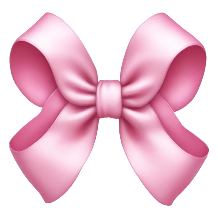 light pink girly bow sticker