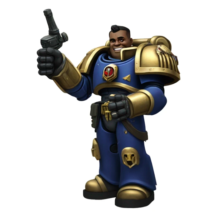 Warhammer 40k space marine Thumbs up sticker