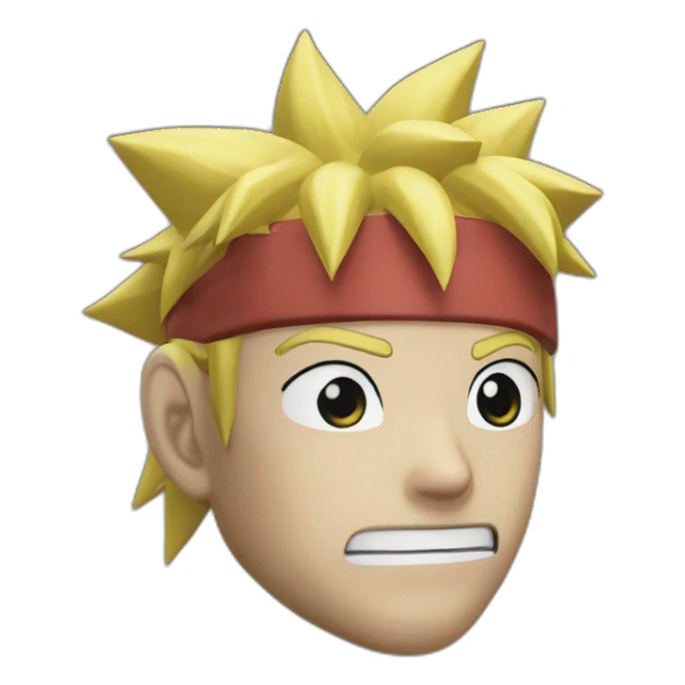 Naruto schwert im po sticker