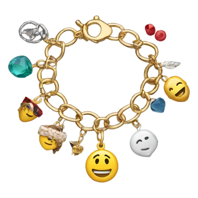 charm bracelet sticker