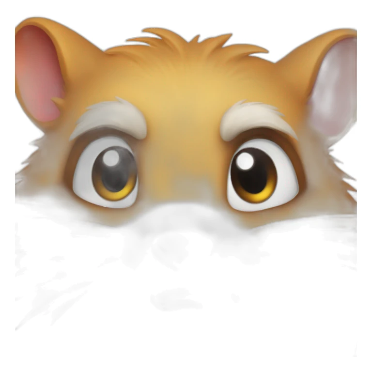 angry hamster sticker