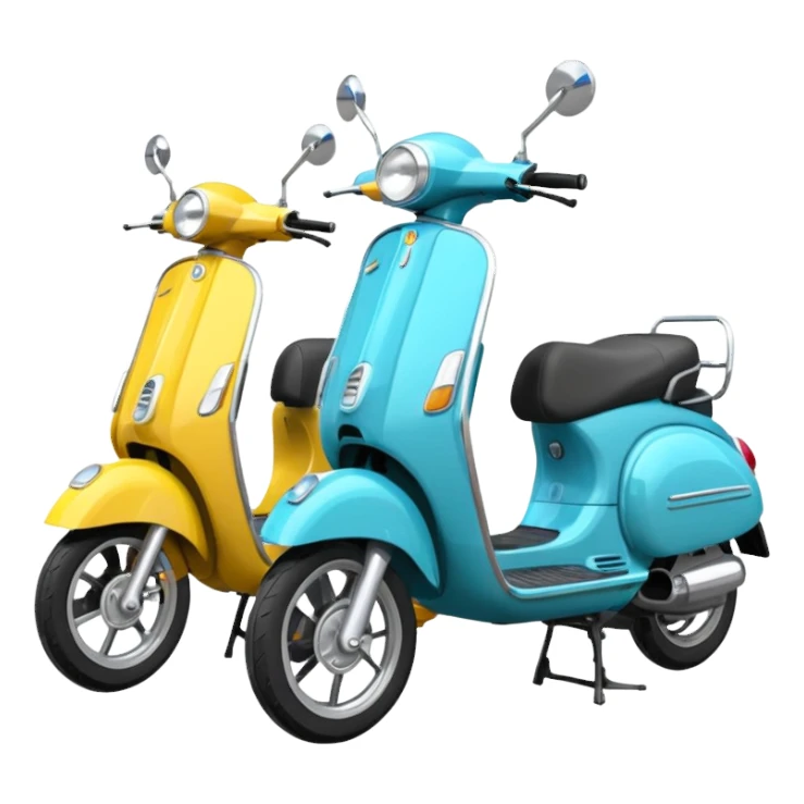 Many Scooters sticker