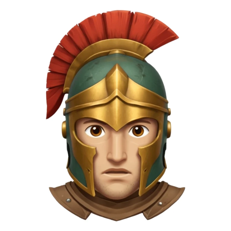 Spartan HOPLITE  face sticker