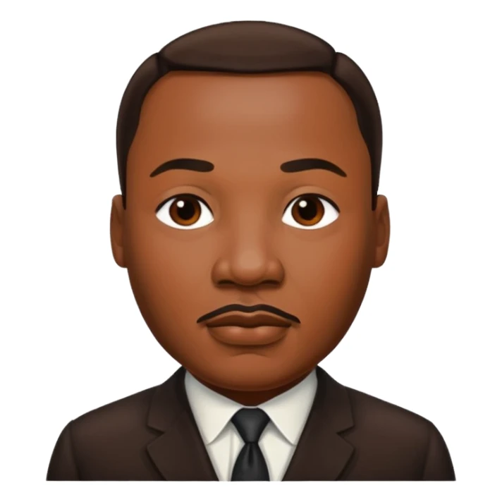 Martin Luther King Jr sticker