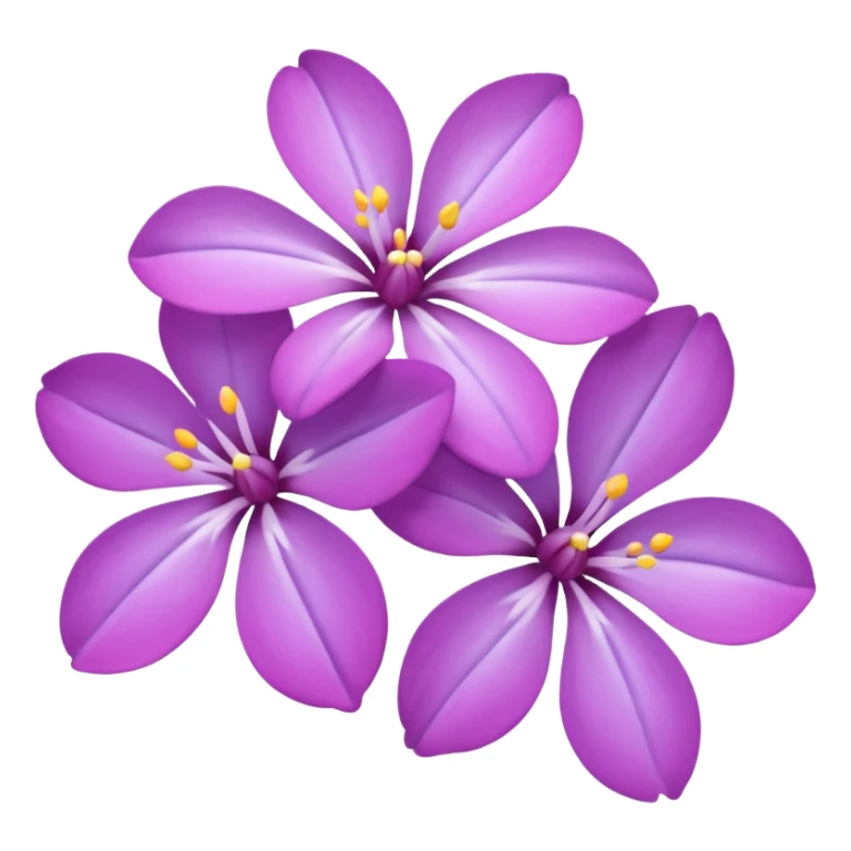 Magenta lilac sticker