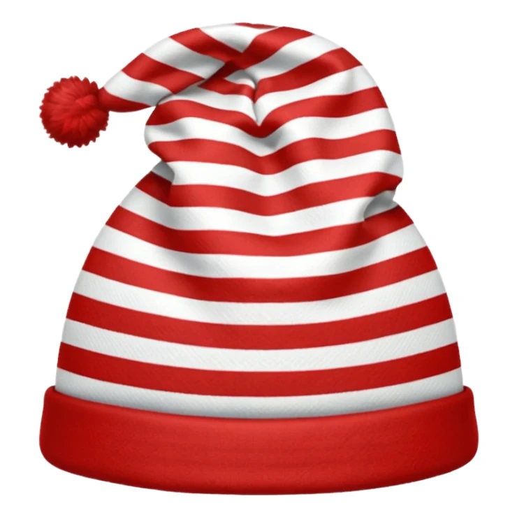 striped hats sticker