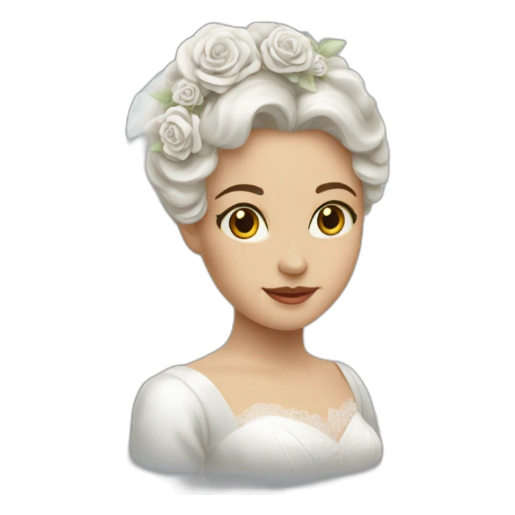 Mariage voilée sticker