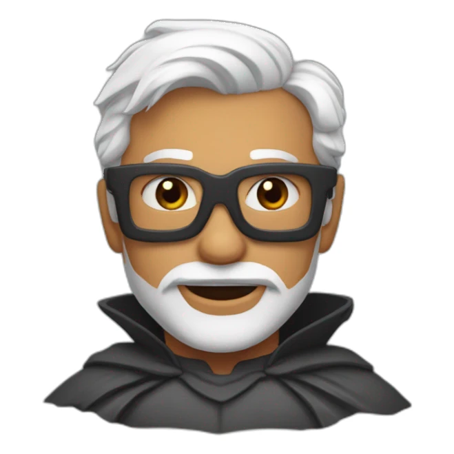 Modi bat man sticker