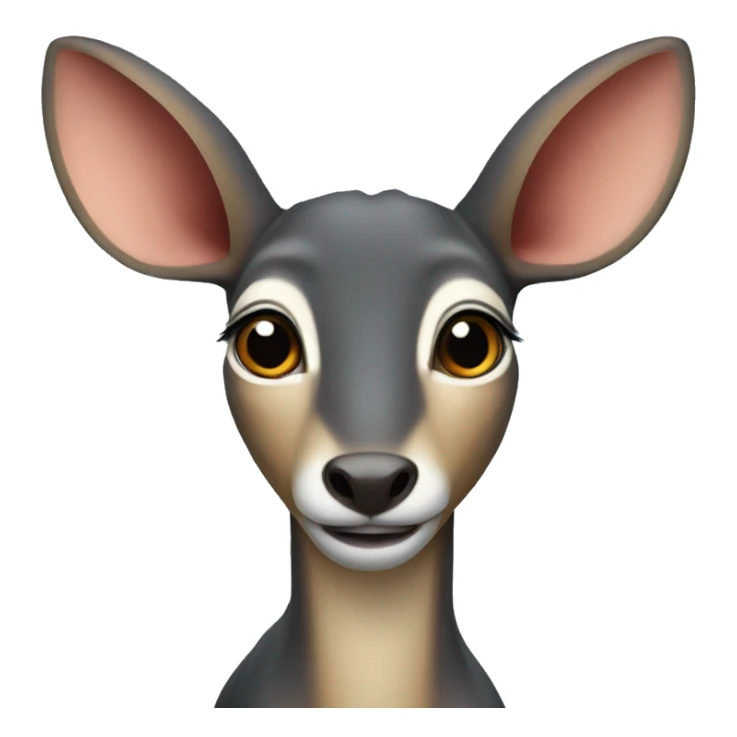 blue duiker animal sticker