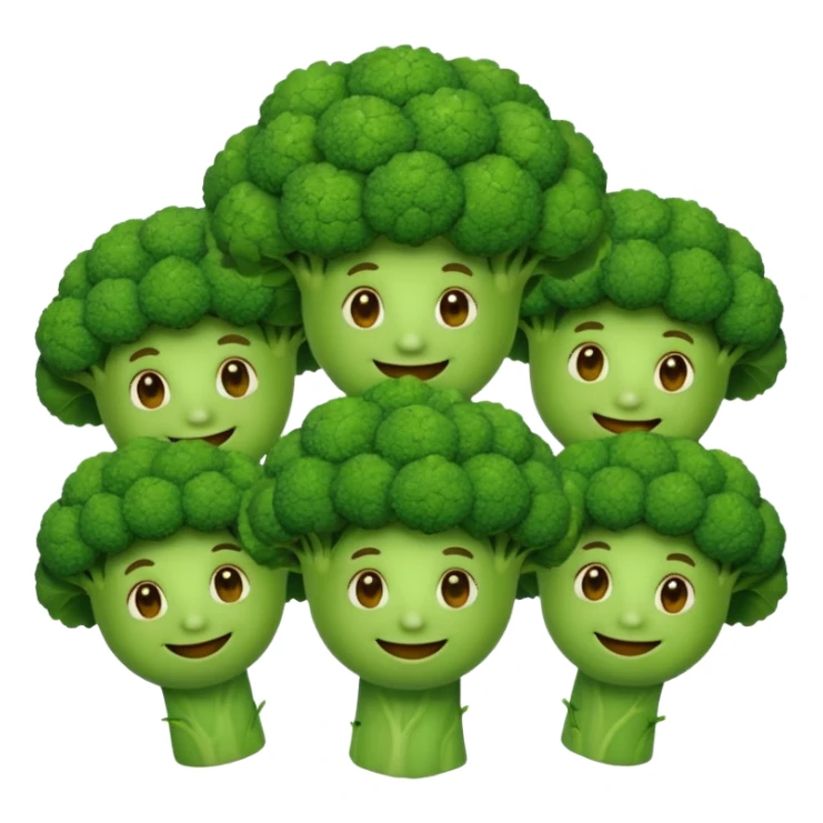 brocoli people sticker