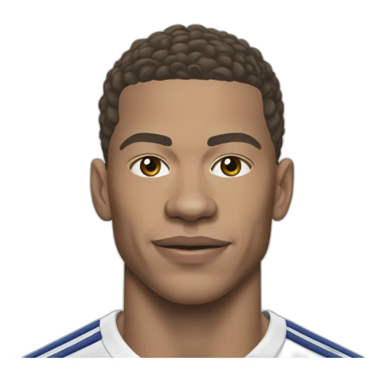 Mbappé in real Madrid  sticker