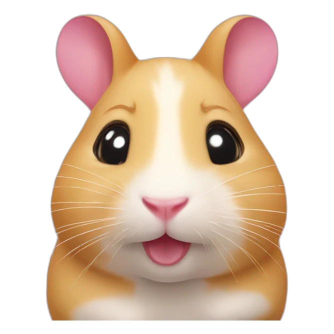 barbie-hamster sticker
