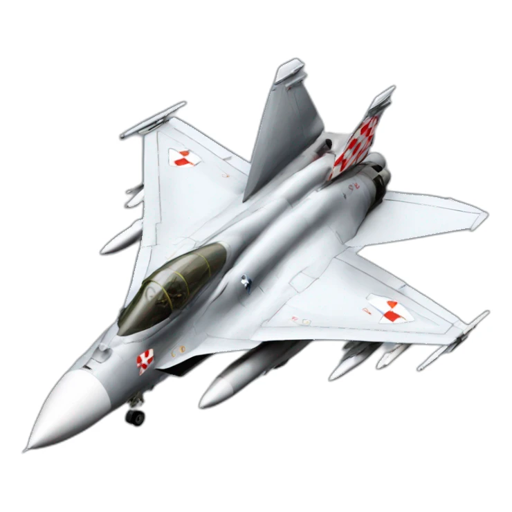 croatian fighter jet sticker