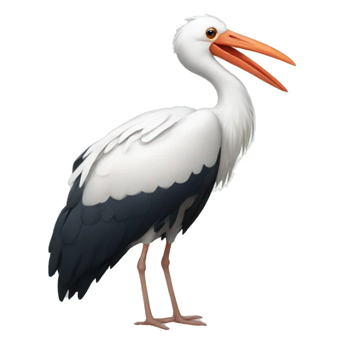 Stork sticker