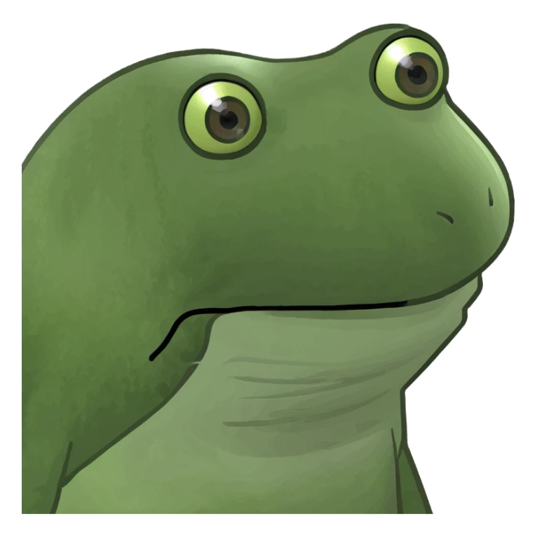 A strawberry sticker