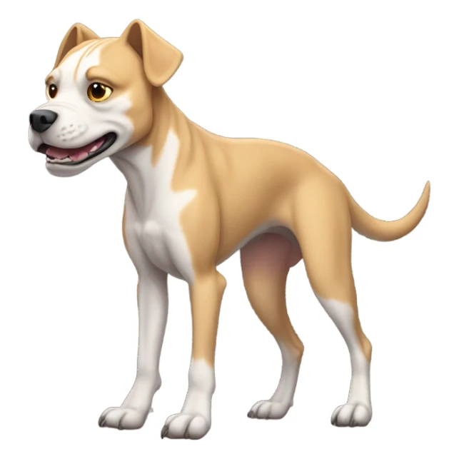 Velociraptor pit bull dog sticker