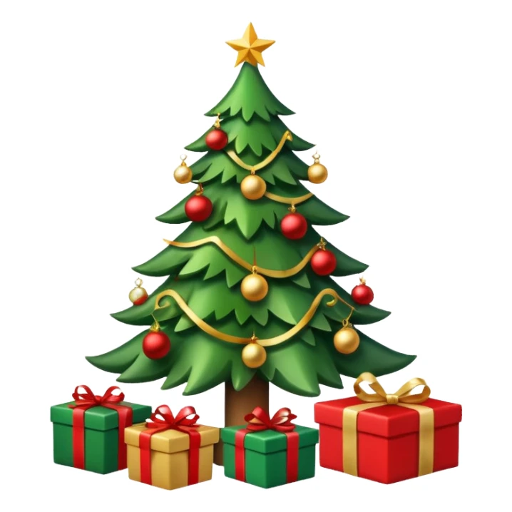 елкас подарками sticker